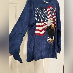 New, Men’s Independence Eagle USA , The Mountain,  Dyed & Printed Casual wear